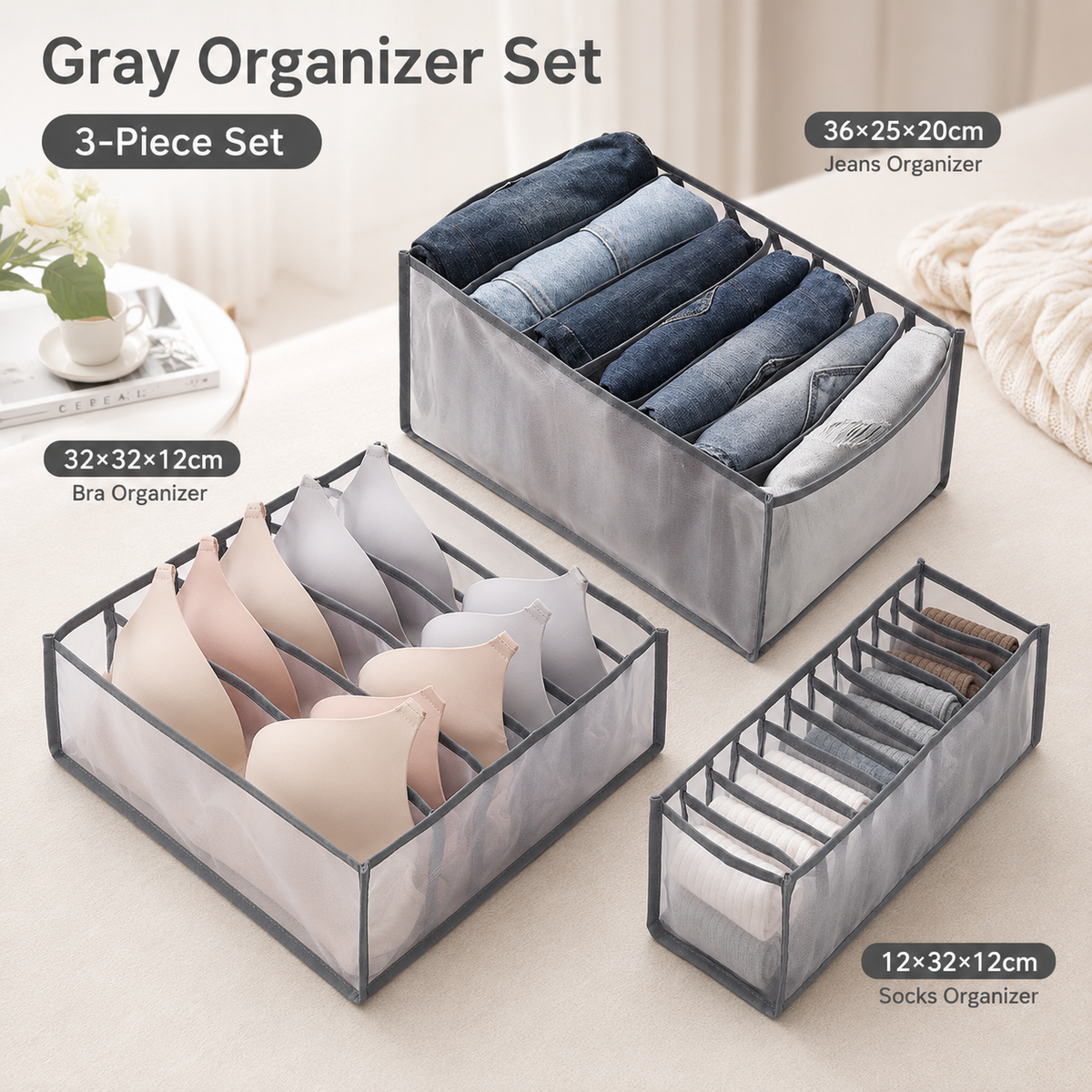 🔥 Wardrobe Clothes Organizer