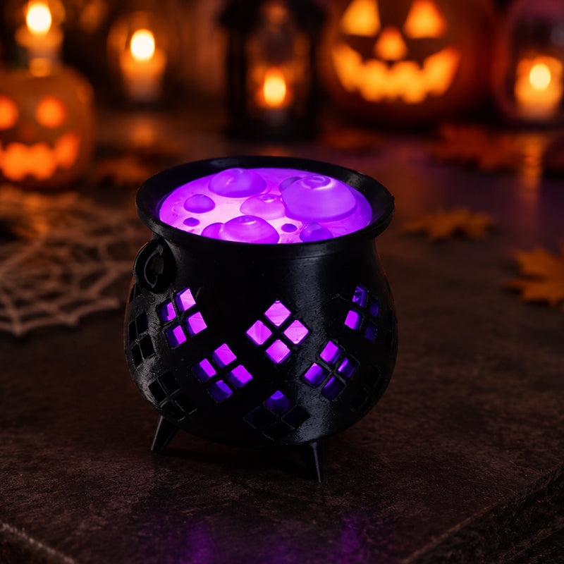 Witch Cauldron Tea Lights 🧙‍♀️ | Glowing Potion Magic ✨🔮