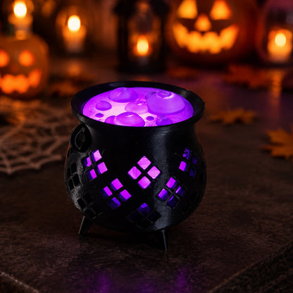 Witch Cauldron Tea Lights 🧙‍♀️ | Glowing Potion Magic ✨🔮