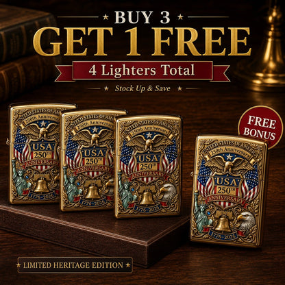 🗽Limited Edition 250th Anniversary Commemorative Lighter