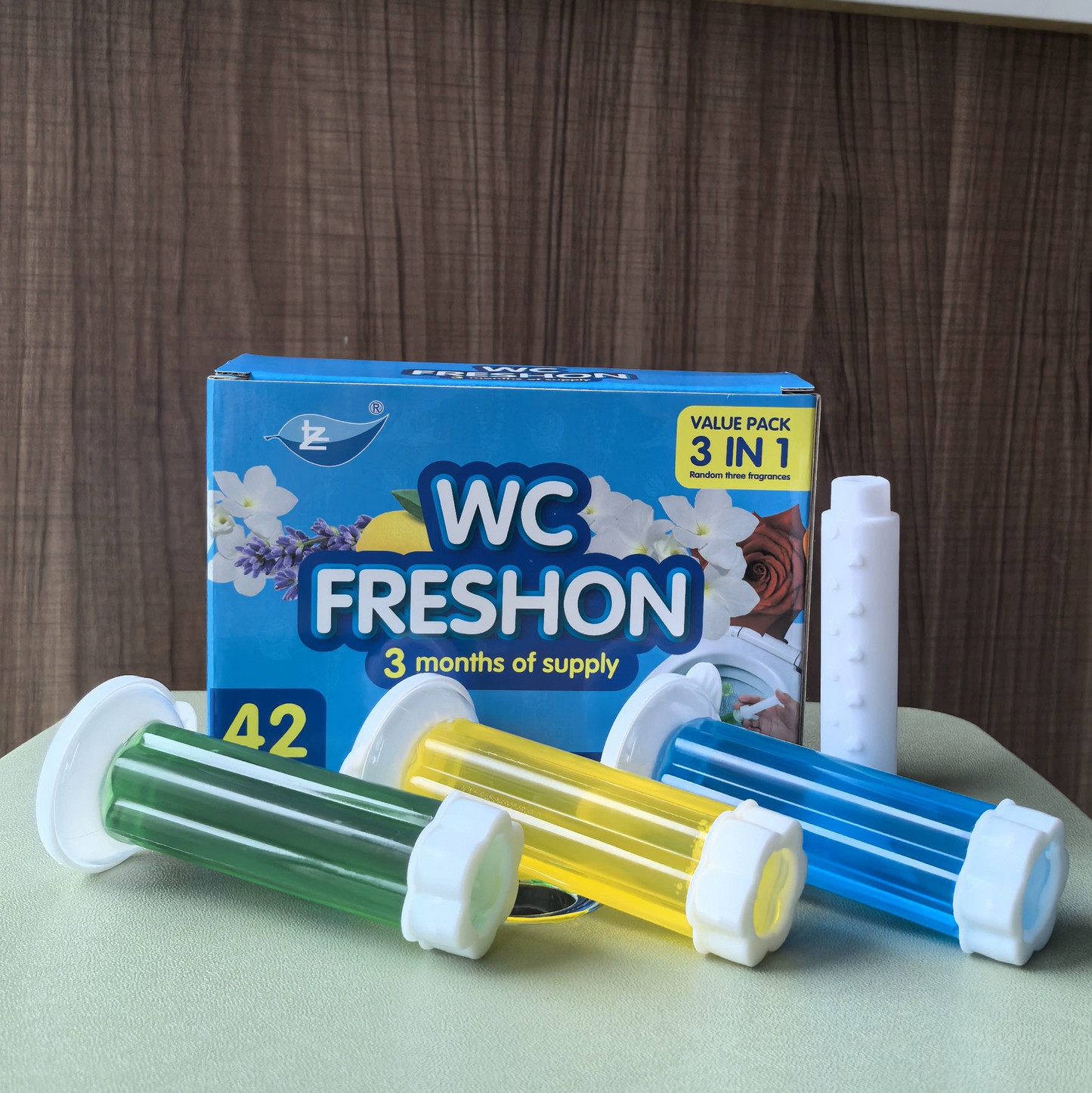 🔥Toilet Gel Stamp Box  Deodorizing Bathroom Freshener
