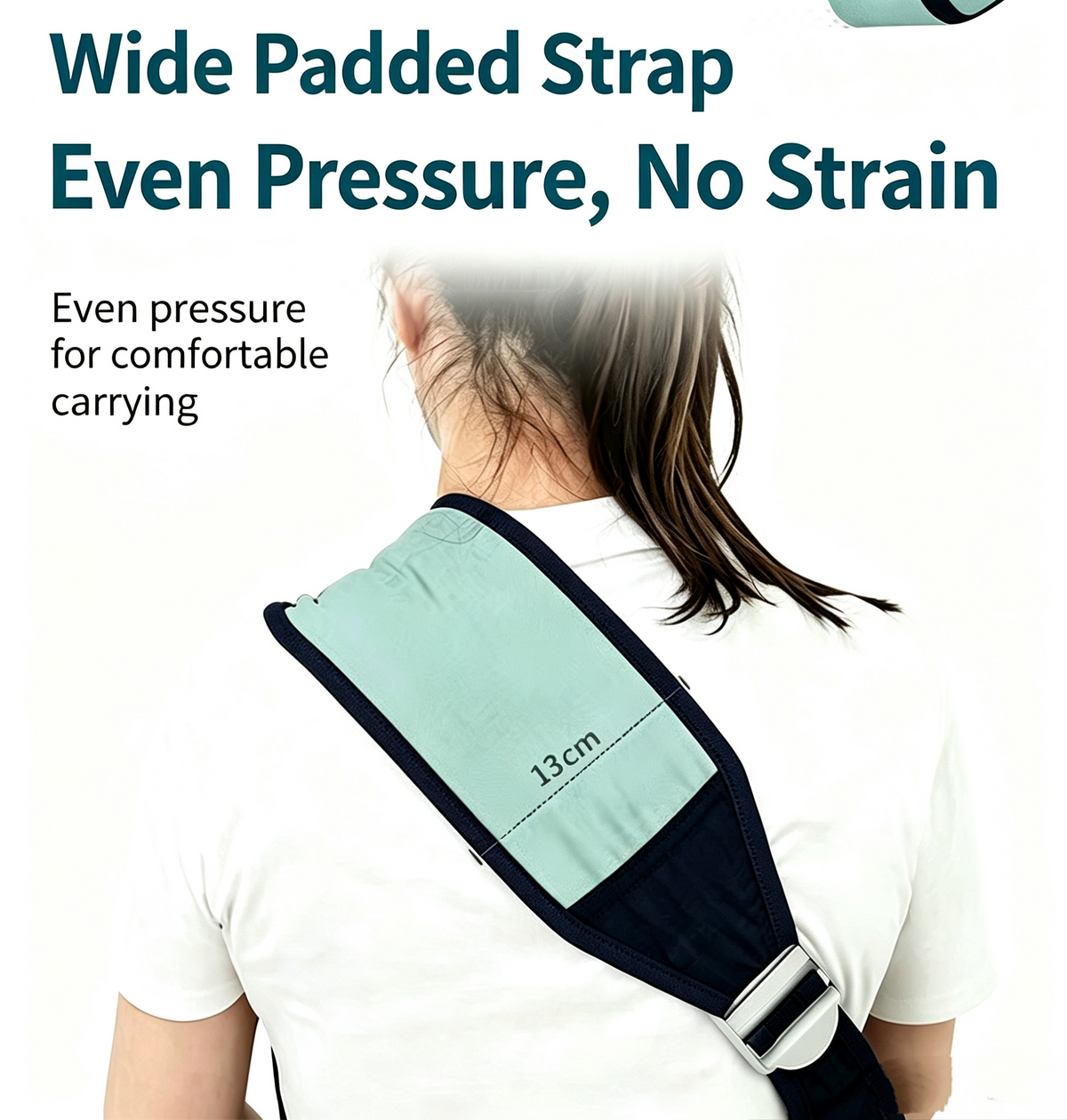 👶Padded Single‑Shoulder Baby Sling | Easy Wear for Grandparents & Parents