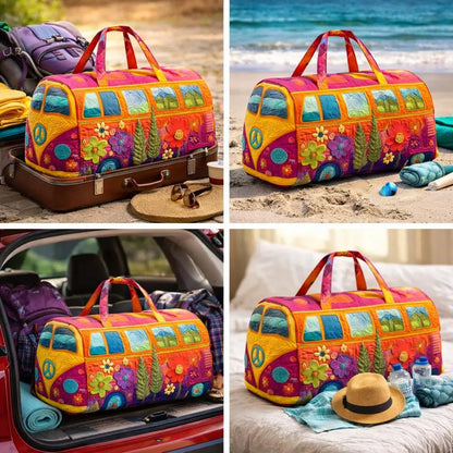 This unique boho‑van design was inspired by my daughter