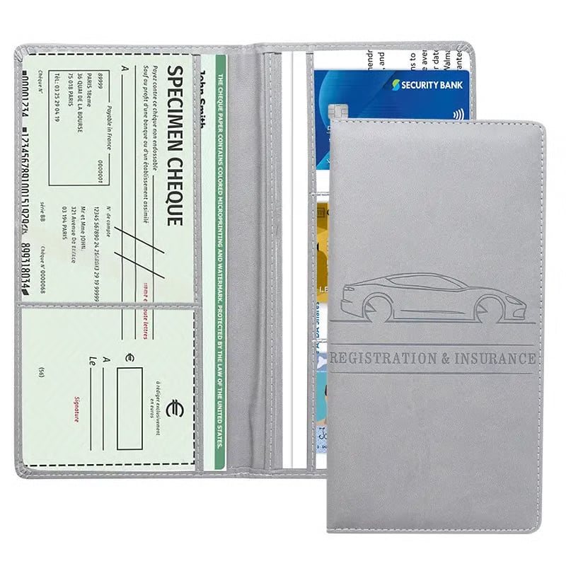 ✨Car Registration & Insurance Card Holder
