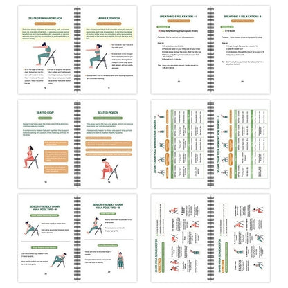 🔥Most Popular in 2026🔥The Complete Guide to Chair Yoga for Seniors Over 60: 40+ Low-Impact Easy Exercises to Restore Strength