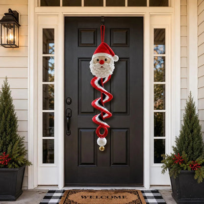 ☃️ Crochet Snowman Spiral Ornament DIY Kit