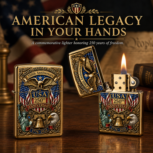 🗽Limited Edition 250th Anniversary Commemorative Lighter