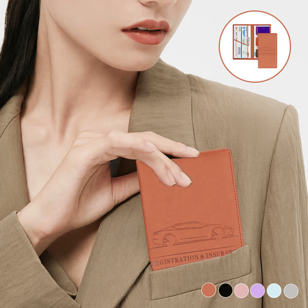 ✨Car Registration & Insurance Card Holder