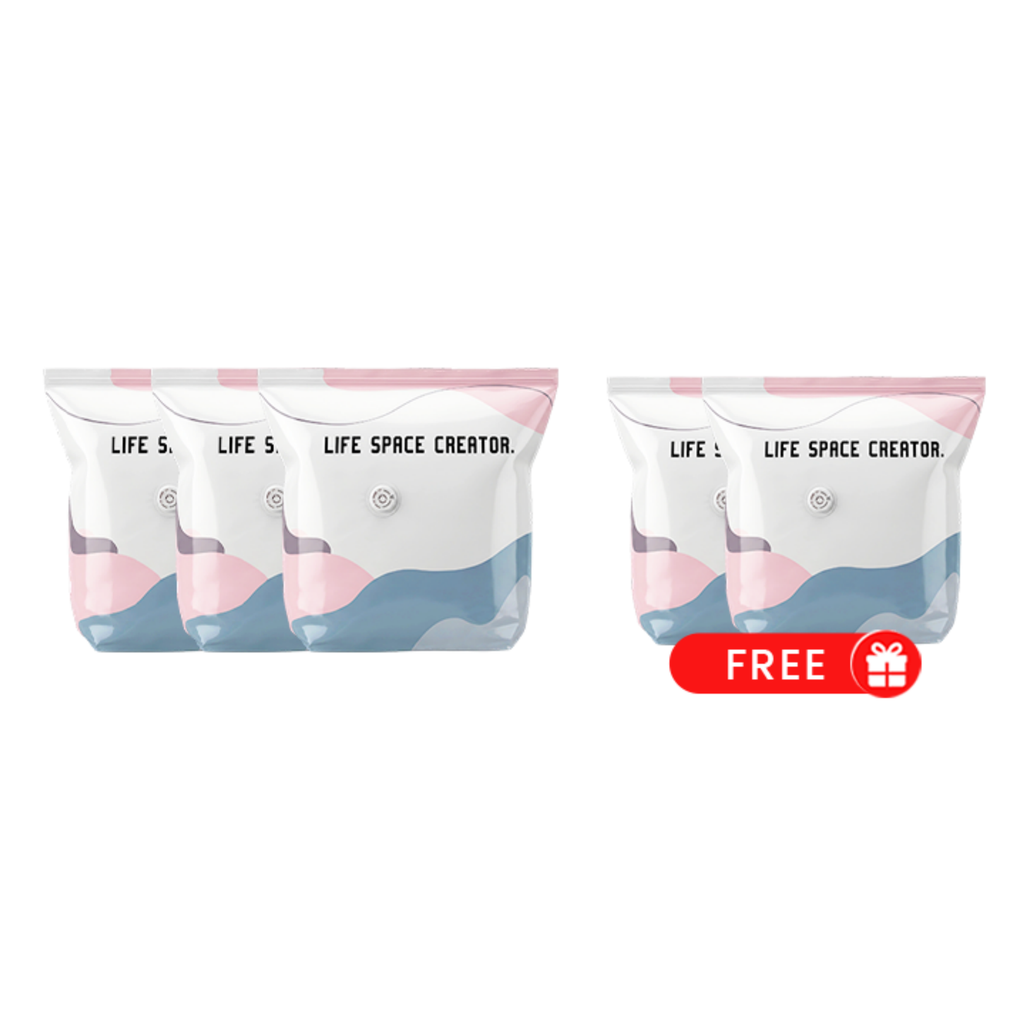 🔥2026 No-Pump Vacuum Storage Compression Bags
