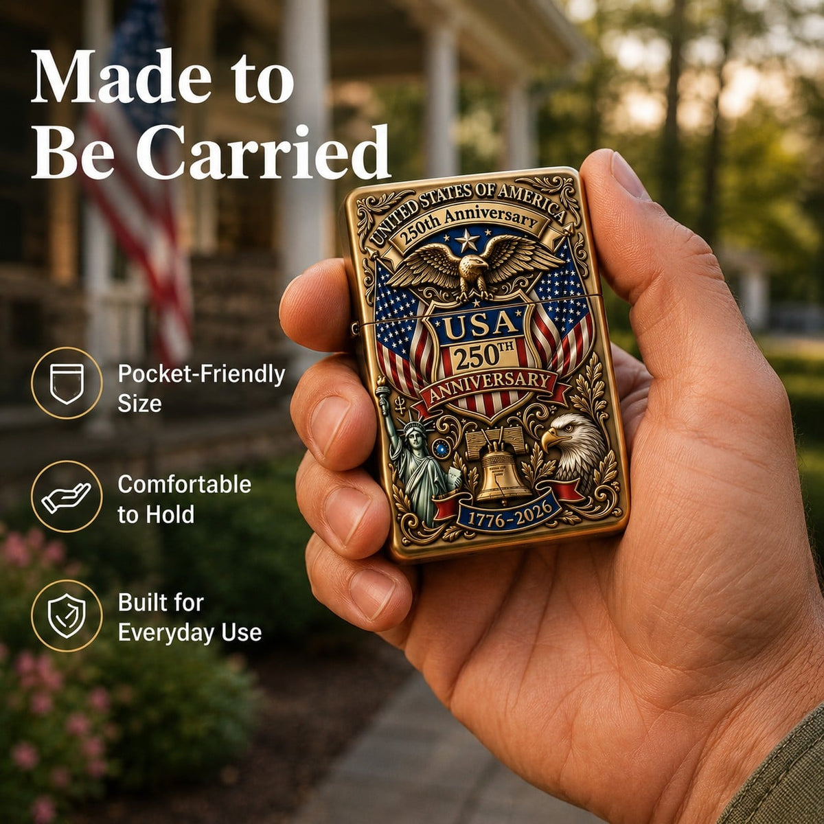 🗽Limited Edition 250th Anniversary Commemorative Lighter