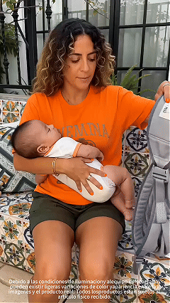 👶Padded Single‑Shoulder Baby Sling | Easy Wear for Grandparents & Parents