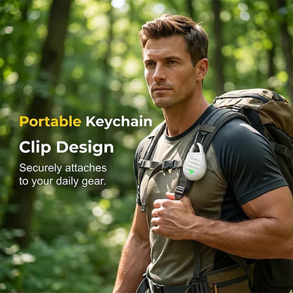 🐦No more trouble from birds, beasts and locusts!Portable Ultrasonic Bird Repellent Keychain