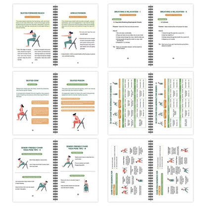 The Complete Guide to Chair Yoga for Seniors Over 60: 40+ Low-Impact Easy Exercises to Restore Strength, Mobility, Balance, and Lose Weight