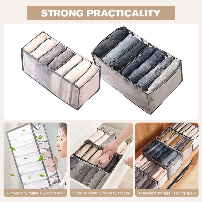 🔥 Wardrobe Clothes Organizer