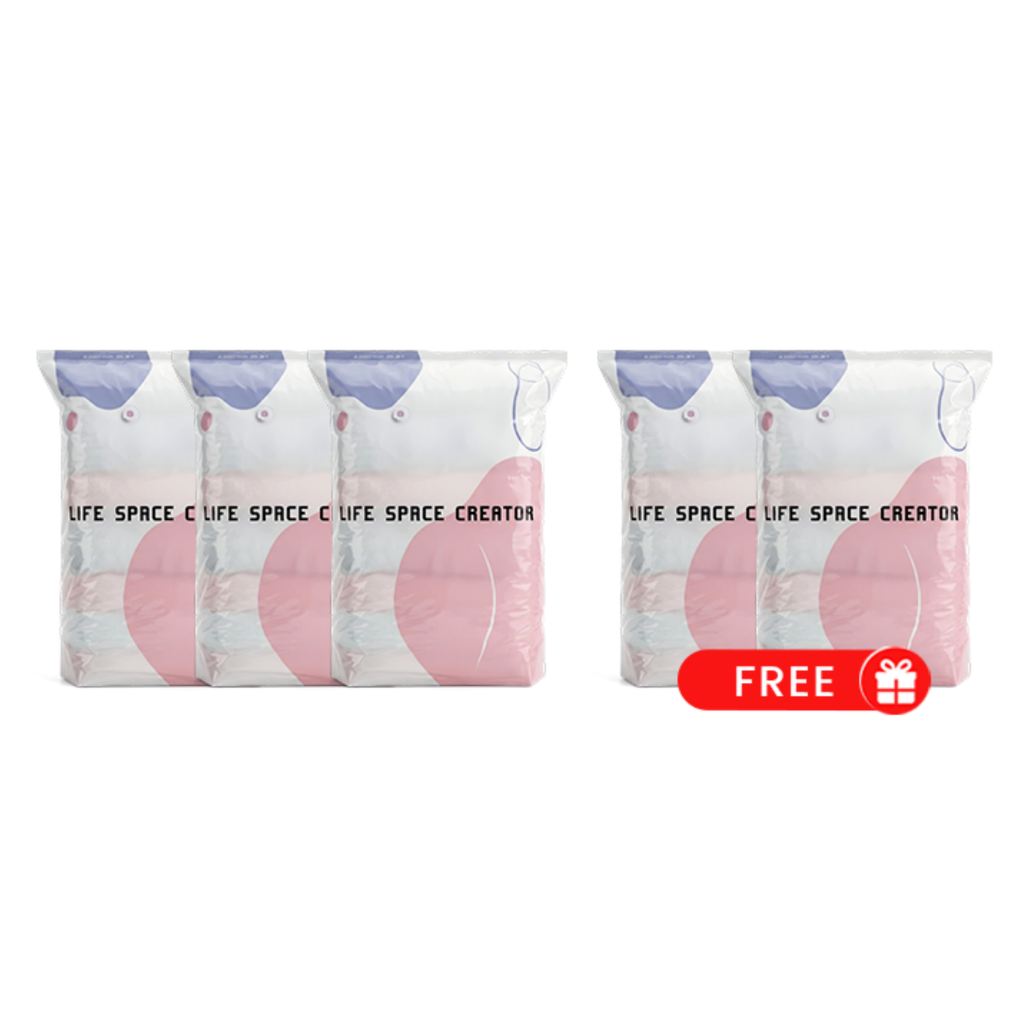 🔥2026 No-Pump Vacuum Storage Compression Bags
