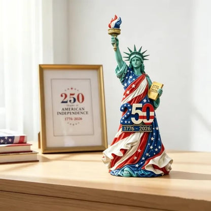 🔥Handmade USA 250th Anniversary Statue of Liberty Figurine