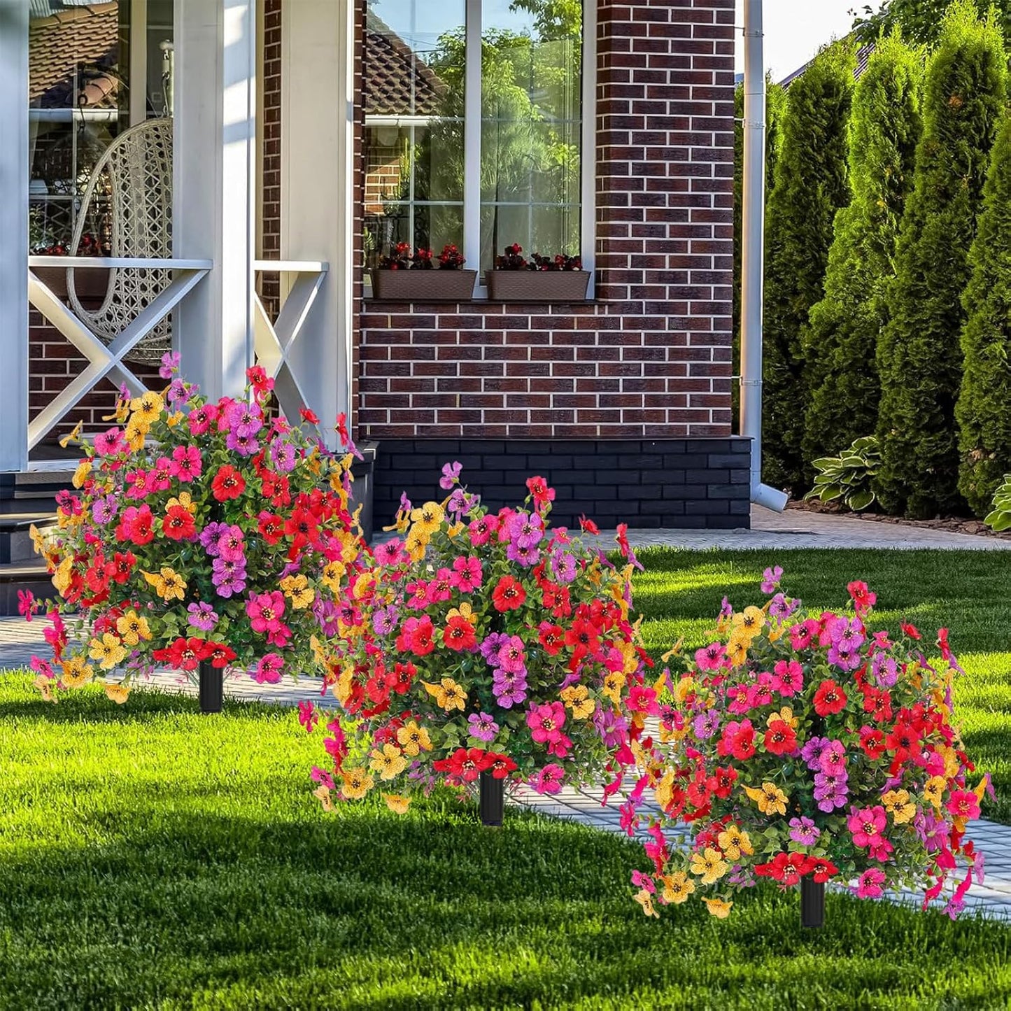 🌱Outdoor/Indoor UV Resistant & Waterproof Artificial Flower Decor