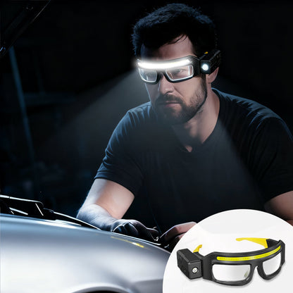 🔥Hands-Free LED Work Light Glasses--The best gift for him
