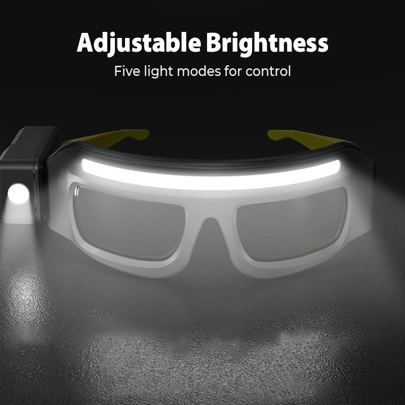🔥Hands-Free LED Work Light Glasses--The best gift for him