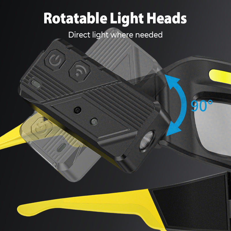 🔥Hands-Free LED Work Light Glasses--The best gift for him