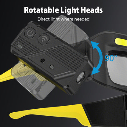 🔥Hands-Free LED Work Light Glasses--The best gift for him