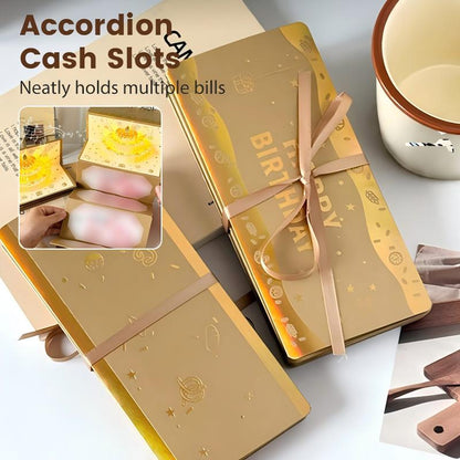 🎂🎂3D Pop-Up Musical Birthday Card with Money Holder