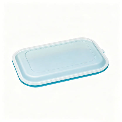 🍱✨ Portable Food Grade Silicone Lunch Box ! BPA-free, leak-proof, foldable – perfect for work, travel & picnics. 🔥💪