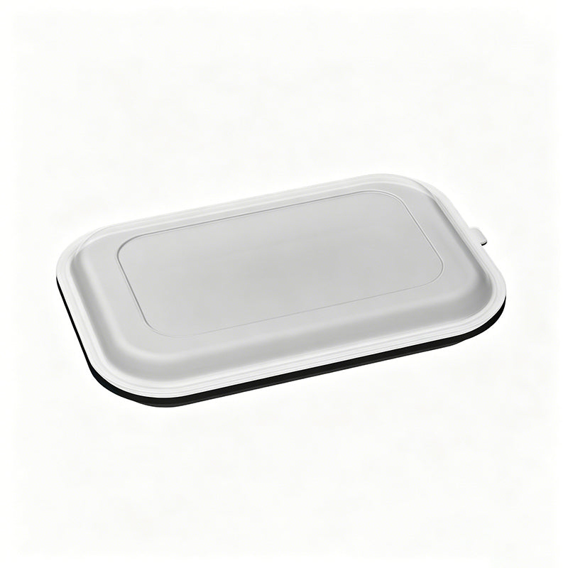 🍱✨ Portable Food Grade Silicone Lunch Box ! BPA-free, leak-proof, foldable – perfect for work, travel & picnics. 🔥💪