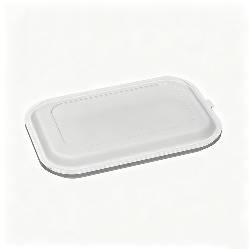 🍱✨ Portable Food Grade Silicone Lunch Box ! BPA-free, leak-proof, foldable – perfect for work, travel & picnics. 🔥💪