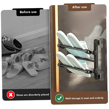 📢📢50% OFF !! ⏰Foldable Door Shoe Rack