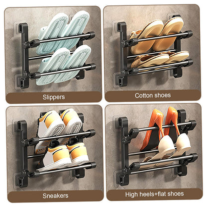 📢📢50% OFF !! ⏰Foldable Door Shoe Rack